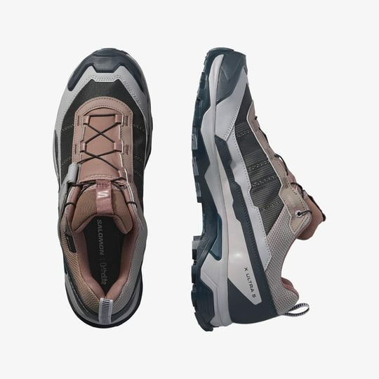 Salomon X Ultra 5 Gore-Tex Gri Erkek Outdoor Ayakkabı - 3