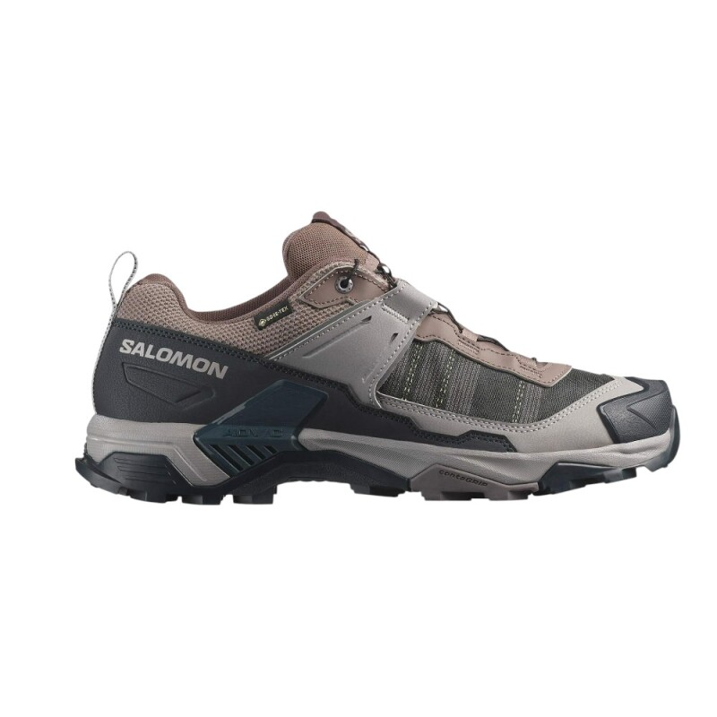 Salomon X Ultra 5 Gore-Tex Gri Erkek Outdoor Ayakkabı - Salomon