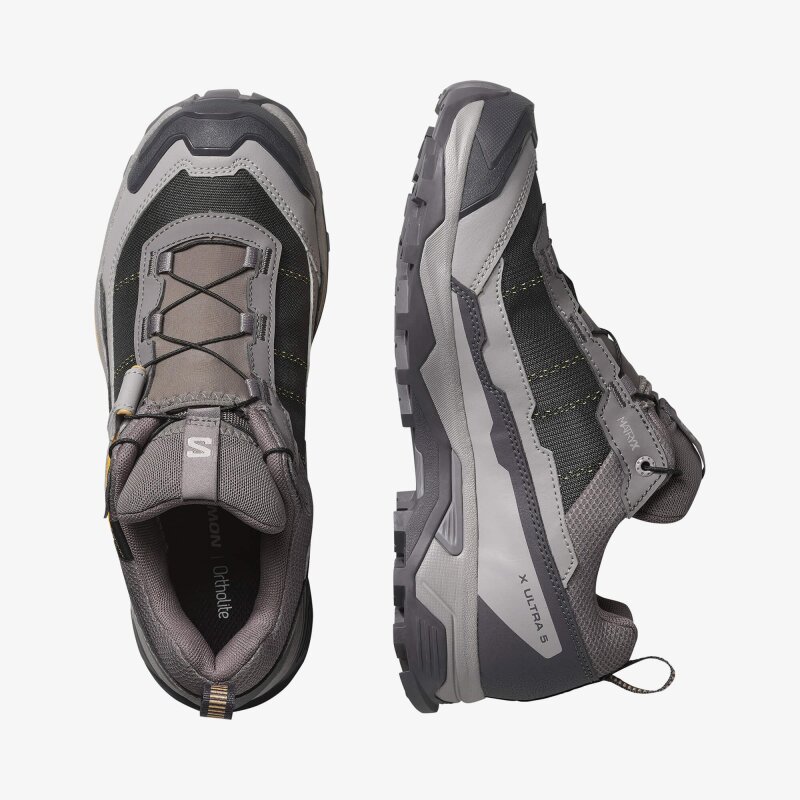 Salomon X Ultra 5 Gore-Tex Gri Kadın Outdoor Ayakkabı - 3