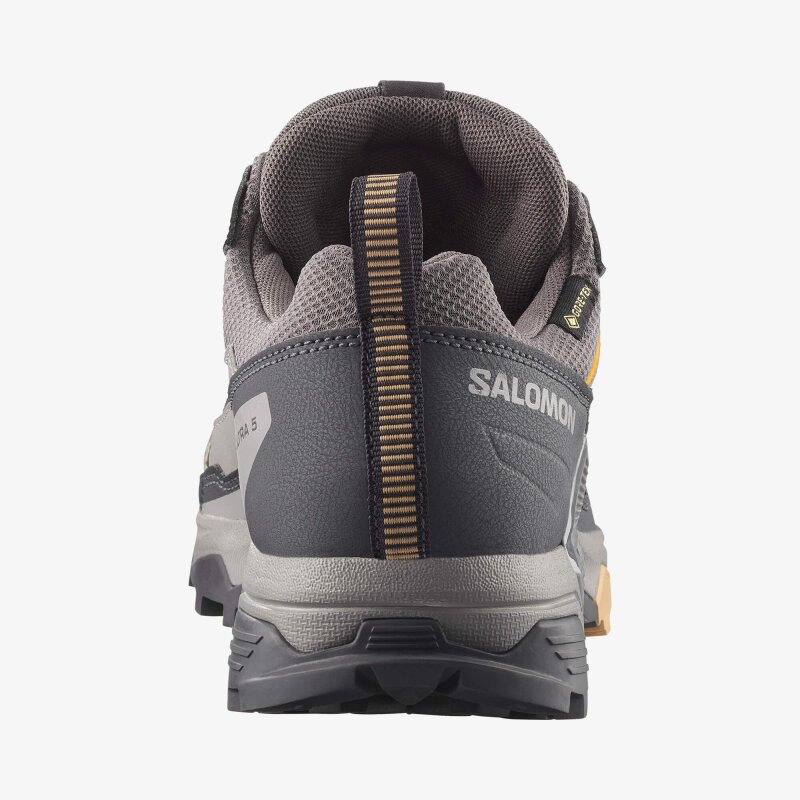 Salomon X Ultra 5 Gore-Tex Gri Kadın Outdoor Ayakkabı - 5