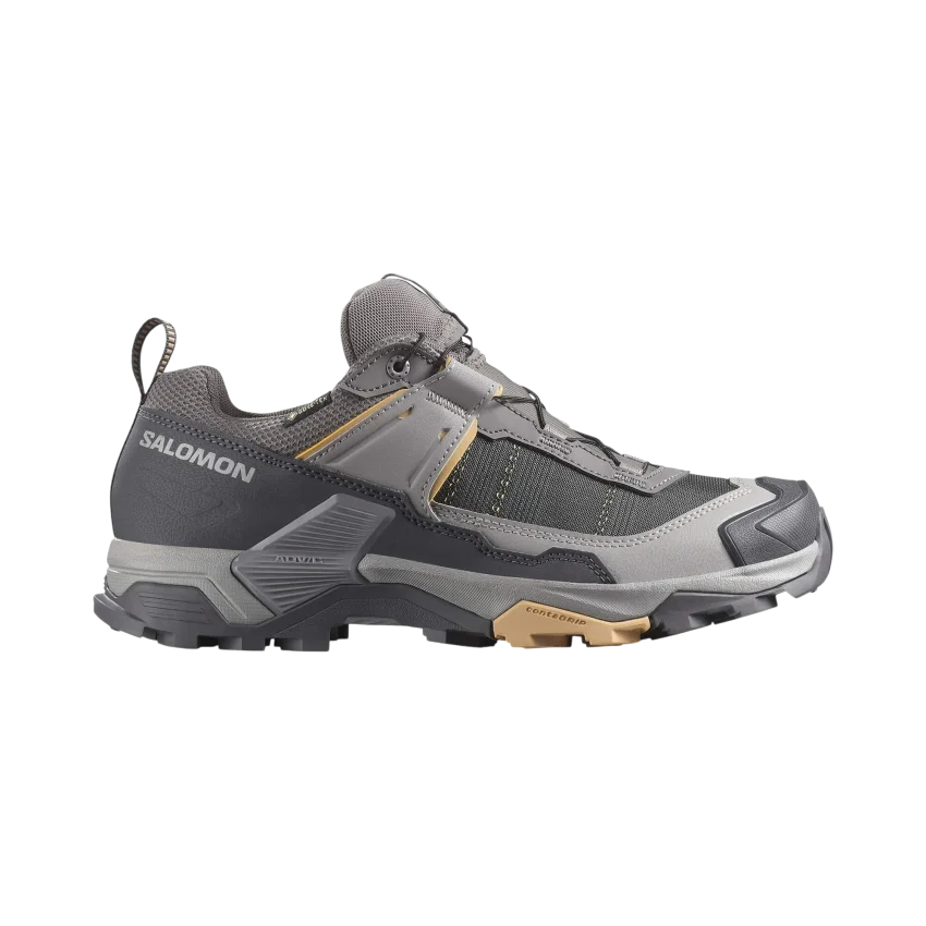 Salomon X Ultra 5 Gore-Tex Gri Kadın Outdoor Ayakkabı - 1