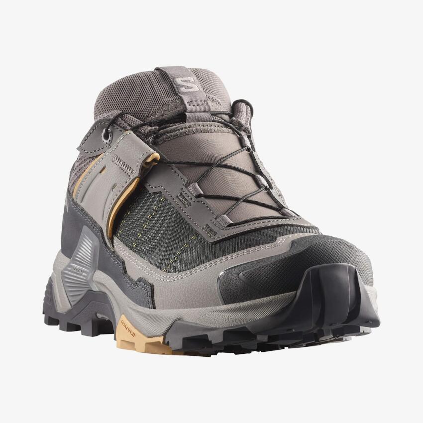Salomon X Ultra 5 Gore-Tex Gri Kadın Outdoor Ayakkabı - 3