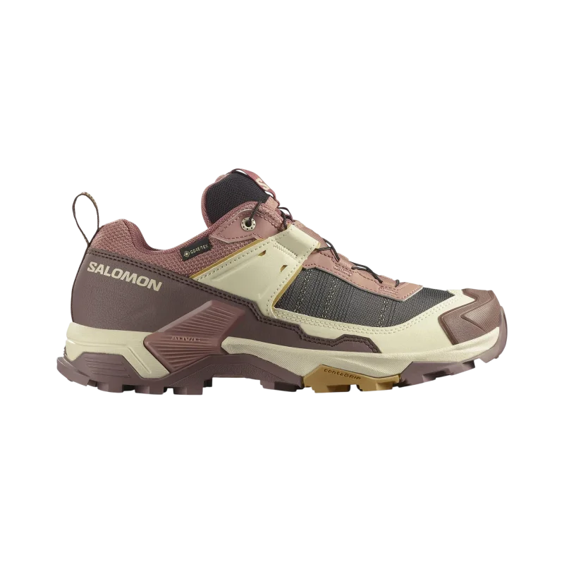 Salomon X Ultra 5 Gore-Tex Pembe Kadın Outdoor Ayakkabı - 1