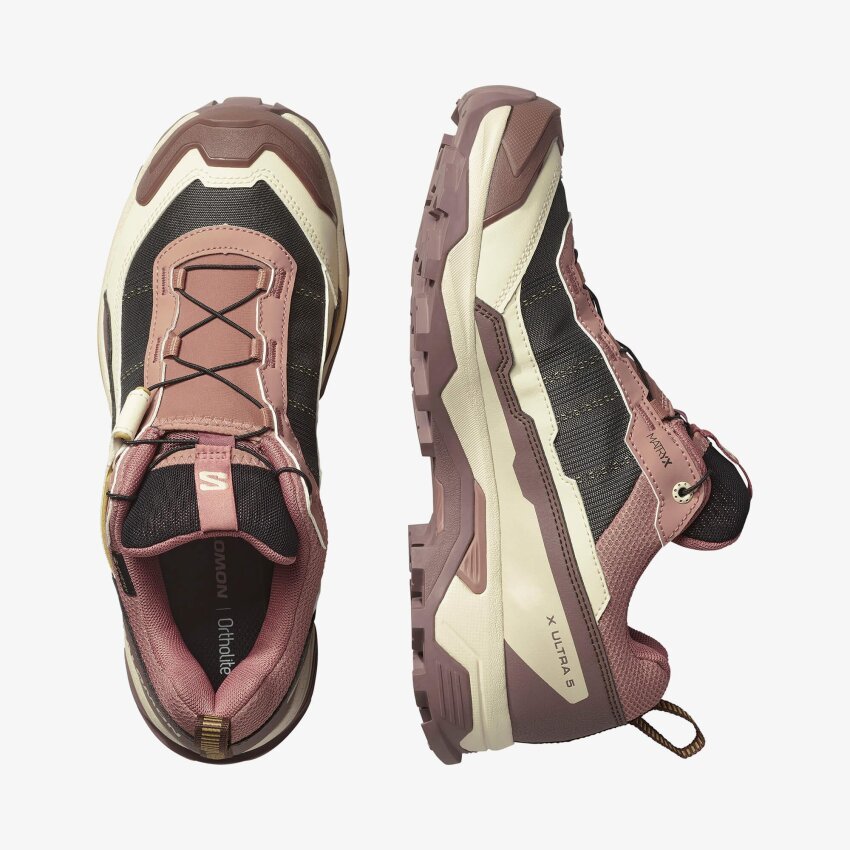 Salomon X Ultra 5 Gore-Tex Pembe Kadın Outdoor Ayakkabı - 4
