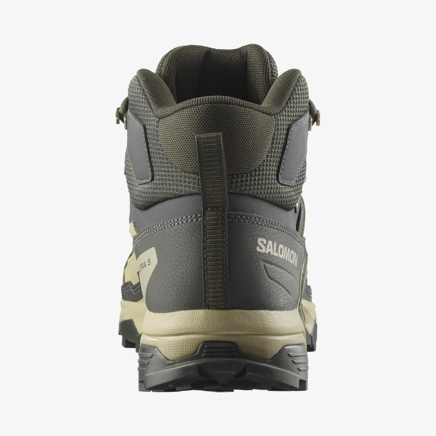 Salomon X Ultra 5 Mid Gore-Tex Haki Erkek Bot - 5