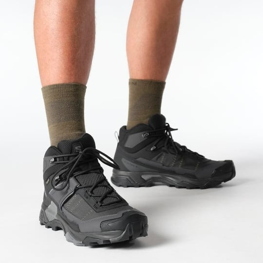Salomon X Ultra 5 Mid Gore-Tex Siyah Erkek Bot - 4