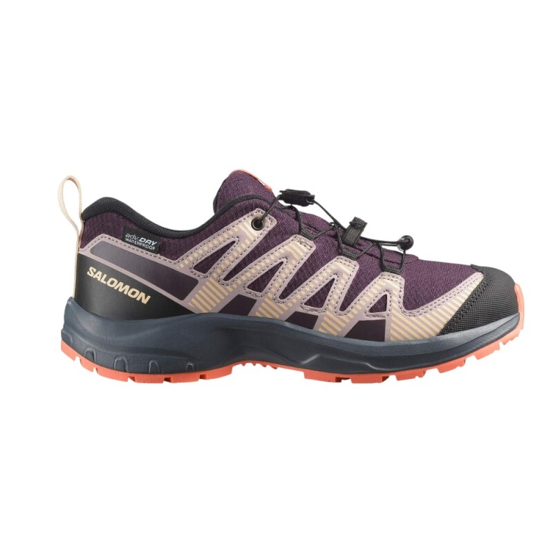 Salomon XA Pro V8 Waterproof Mor Çocuk Outdoor Ayakkabı - Salomon