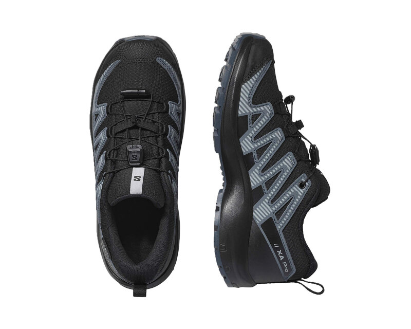 Salomon XA Pro V8 Waterproof Siyah Çocuk Outdoor Ayakkabı - 4