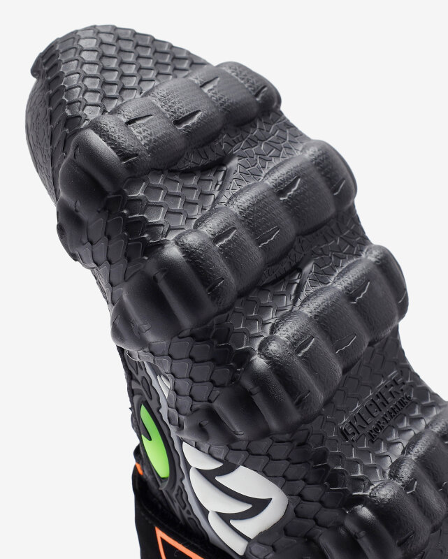 Skechers Skech-o-Saurus Lights - Rapid-Dino Siyah Çocuk Günlük Ayakkabı - 7