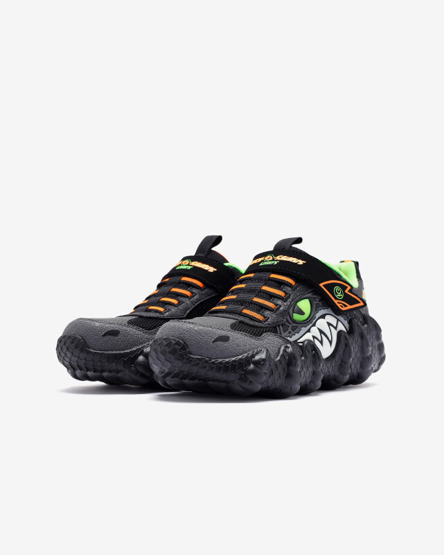 Skechers Skech-o-Saurus Lights - Rapid-Dino Siyah Çocuk Günlük Ayakkabı - 6
