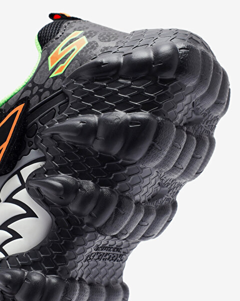 Skechers SKECH-O-SAURUS LİGHTS - RAPİD-DİNO SİYAH Çocuk Günlük Ayakkabı - 9