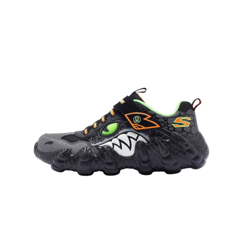 Skechers SKECH-O-SAURUS LİGHTS - RAPİD-DİNO SİYAH Çocuk Günlük Ayakkabı - 1