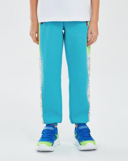 Skechers 2XI-Lock B Jogger Sweatpant Mavi Çocuk Eşofman Altı - 2