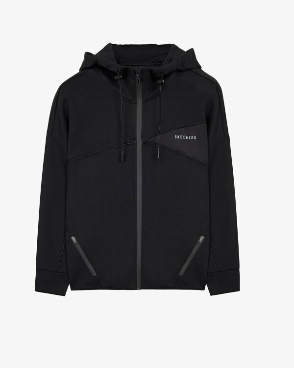 Skechers 2XI-Lock Full Zip Hoodie Siyah Erkek Sweatshirt - 6