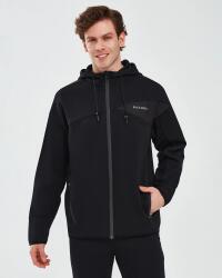 Skechers 2XI-Lock M Full Zip Hoodie Sweatshirt SİYAH Erkek Sweatshirt - 1