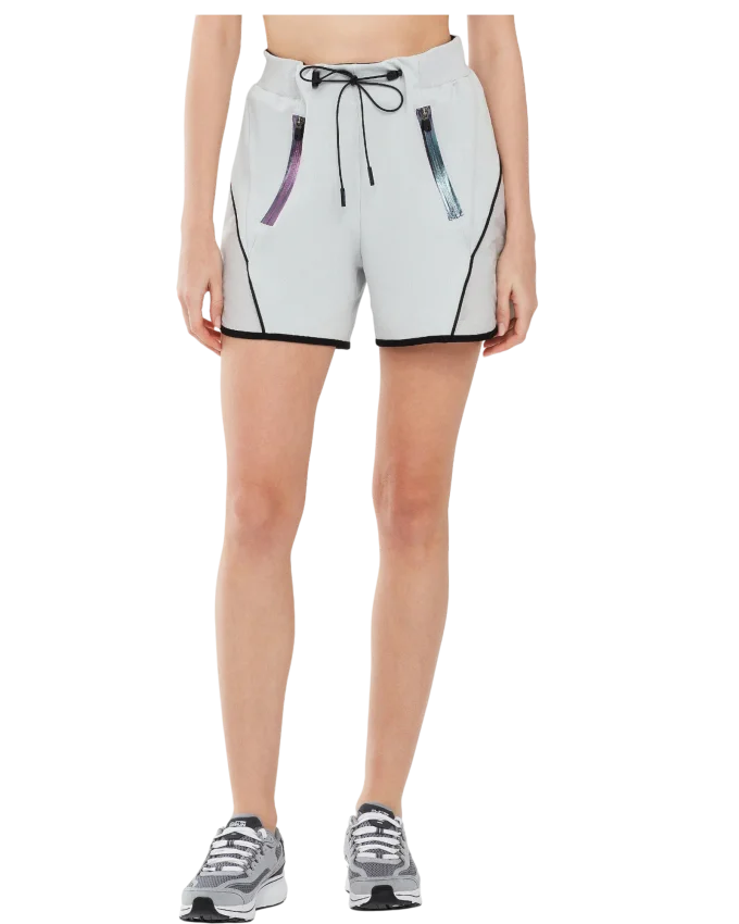 Skechers 2XI-Lock W 5 inch Short Gri Kadın Şort - 1