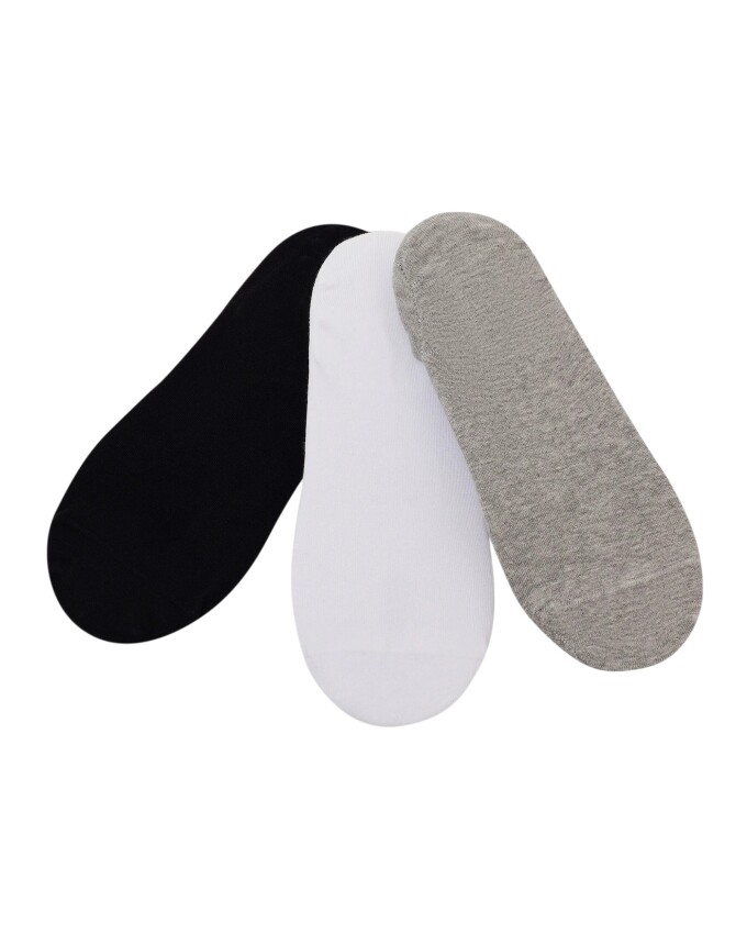 Skechers 3'lü Paket Essential Bileksiz Beyaz Unisex Çorap - 2