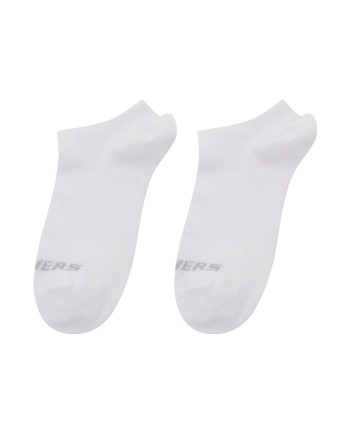 Skechers 3'lü Paket Essential Bileksiz Beyaz Unisex Çorap - 1