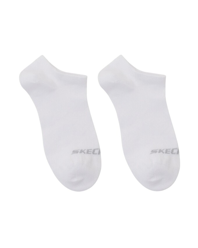 Skechers 3'lü Paket Essential Bileksiz Beyaz Unisex Çorap - 2