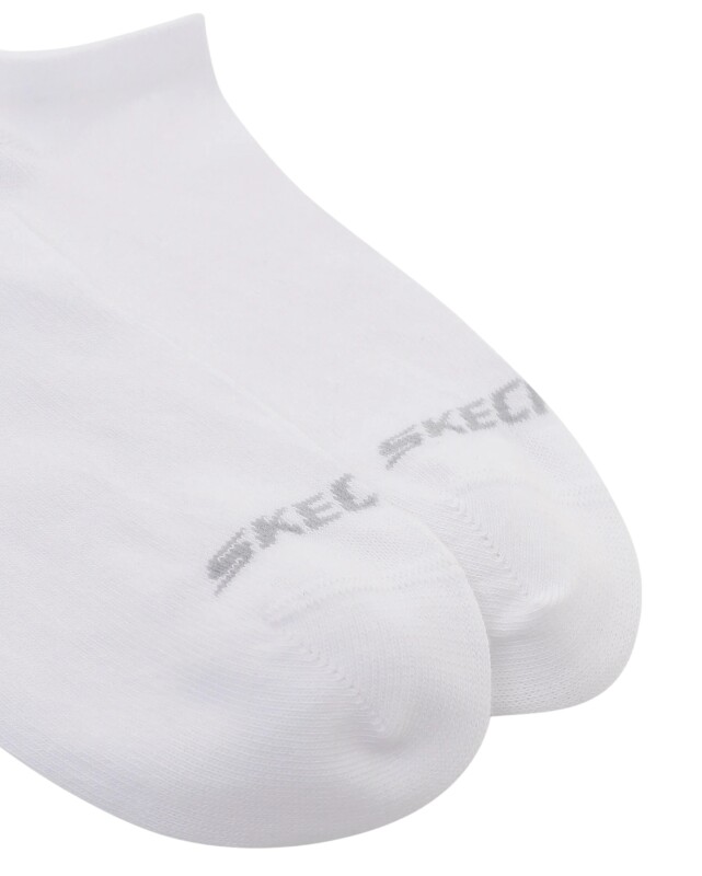 Skechers 3'lü Paket Essential Bileksiz Beyaz Unisex Çorap - 3