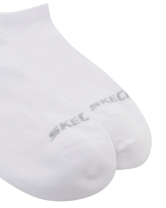 Skechers 3'lü Paket Essential Bileksiz Beyaz Unisex Çorap - 3