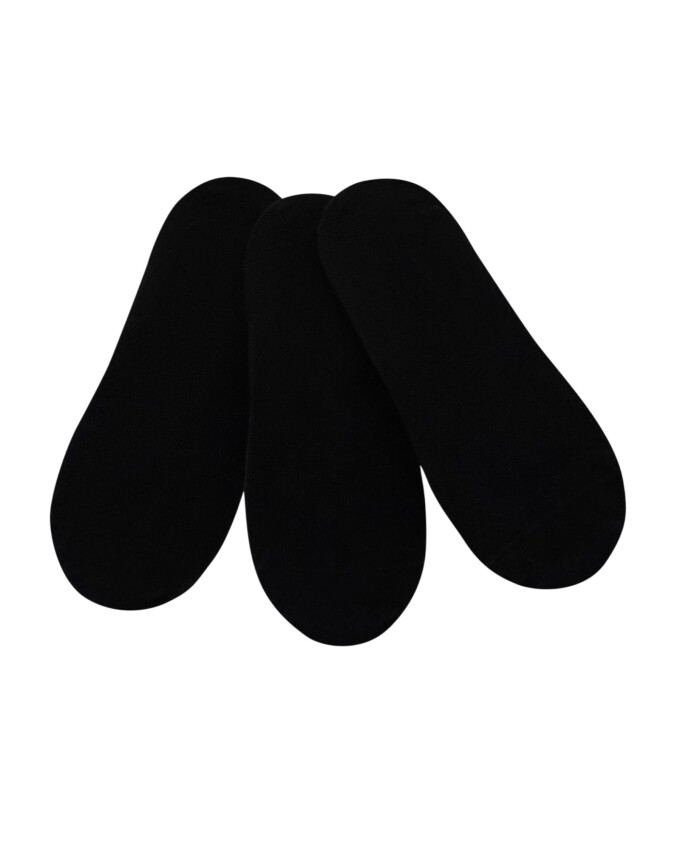 Skechers 3'lü Paket Essential Bileksiz Siyah Unisex Çorap - 2