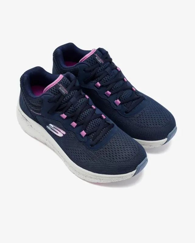 Skechers Arach Fit 2.0-Rainy Days Lacivert Kadın Günlük Ayakkabı - 6