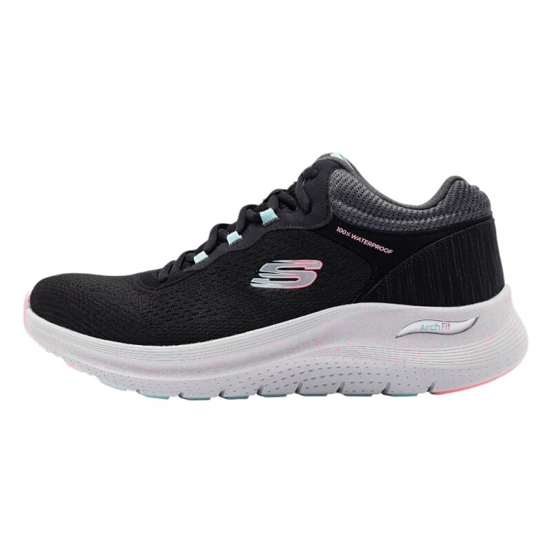 Skechers Arach Fit 2.0-Rainy Days Siyah Kadın Günlük Ayakkabı - Skechers