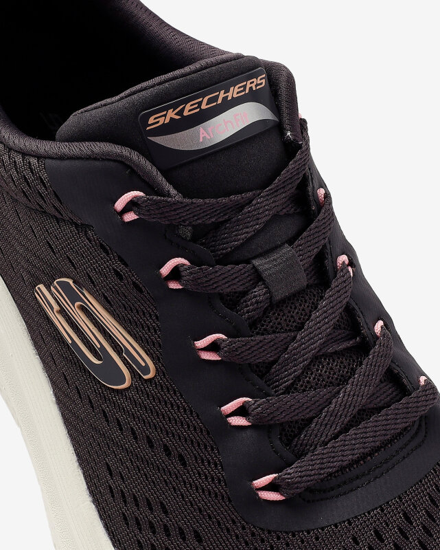 Skechers Arch Fit 2.0 - Big League Gri Kadın Günlük Ayakkabı - 11