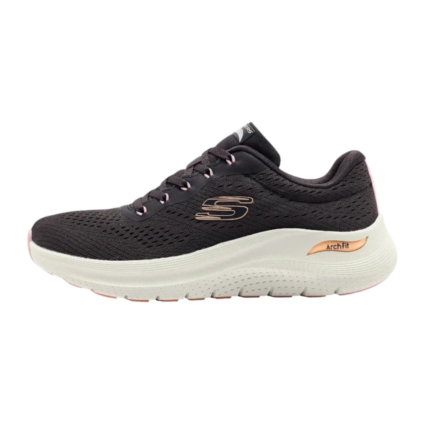 Skechers Arch Fit 2.0 - Big League Gri Kadın Günlük Ayakkabı - 1