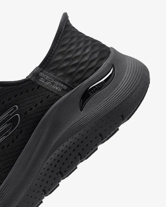 Skechers Arch Fit 2.0 - Easy Chic Siyah Kadın Günlük Ayakkabı - 7