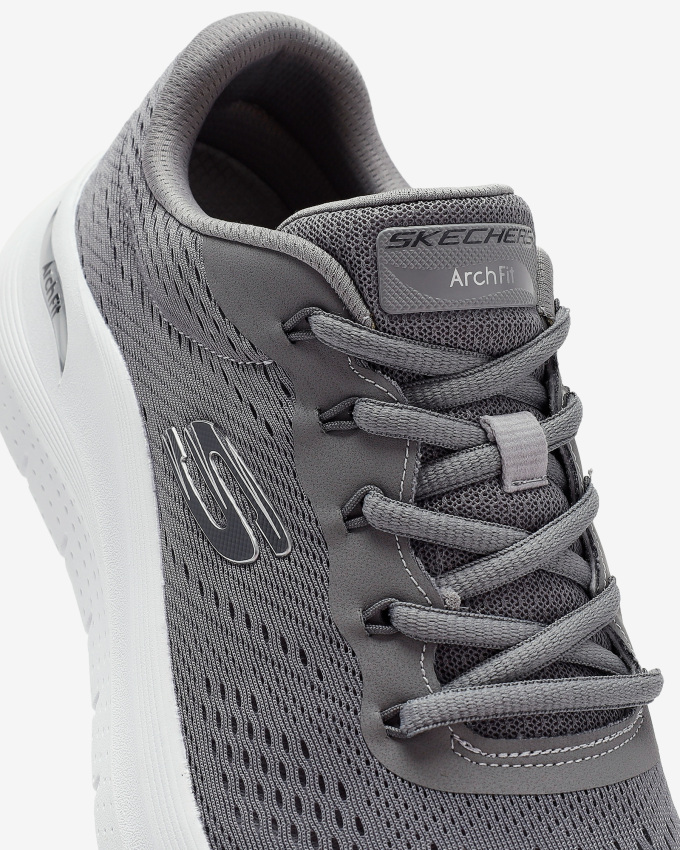 Skechers ARCH FİT 2.0 Gri Erkek Günlük Ayakkabı - 8