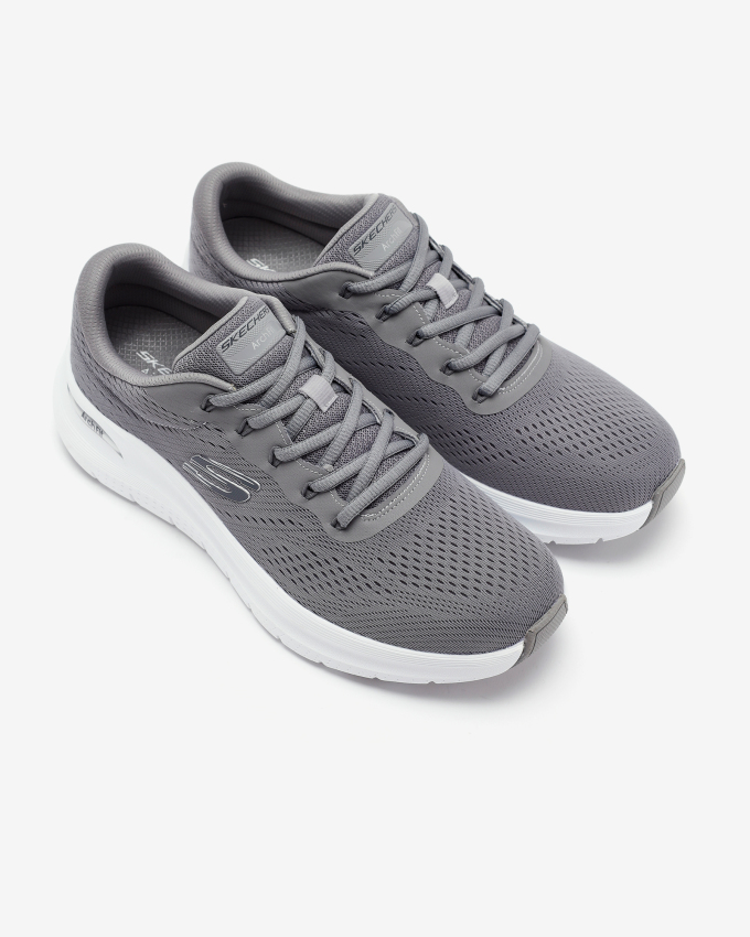 Skechers ARCH FİT 2.0 Gri Erkek Günlük Ayakkabı - 5