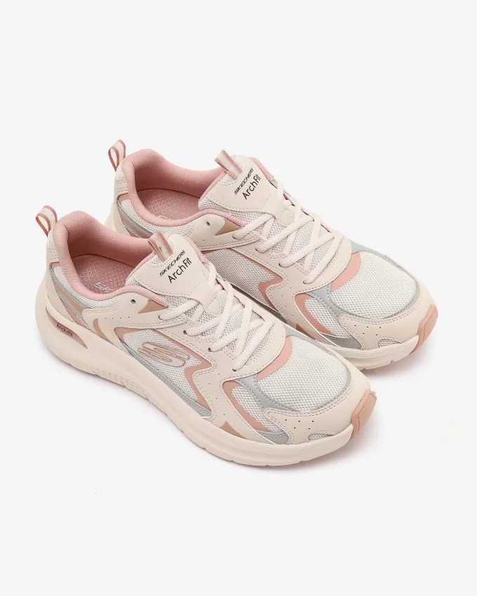 Skechers Arch Fit 2.0 Vintage Luxe Pembe Kadın Günlük Ayakkabı - 3