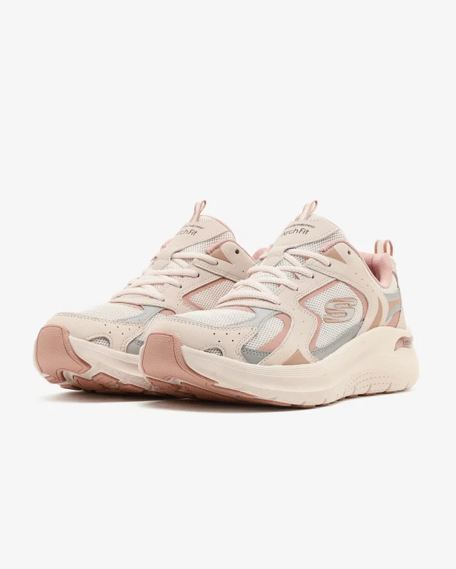 Skechers Arch Fit 2.0 Vintage Luxe Pembe Kadın Günlük Ayakkabı - 5