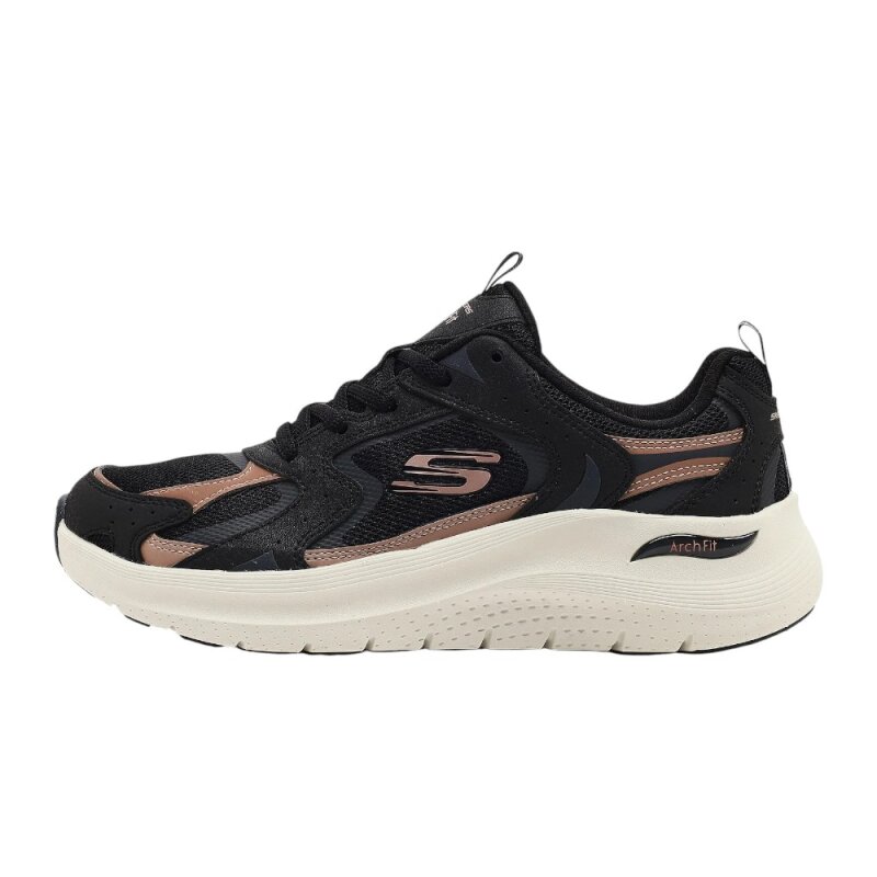 Skechers Arch Fit 2.0 Vintage Luxe Siyah Kadın Günlük Ayakkabı 