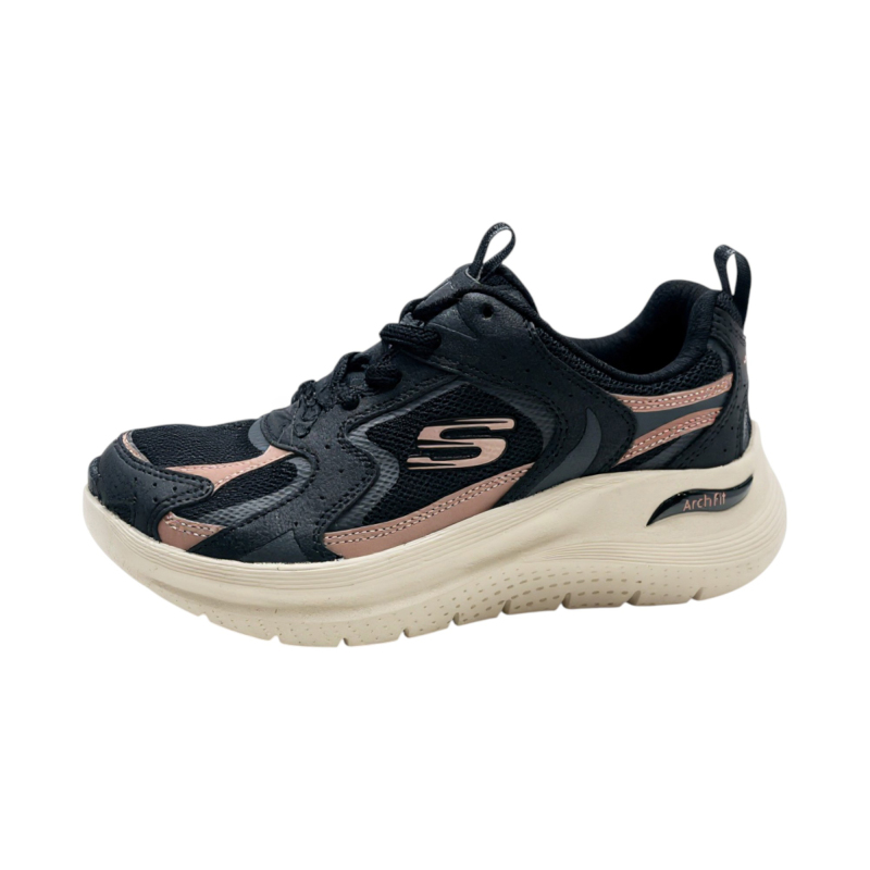 Skechers Arch Fit 2.0 Vintage Luxe Siyah Kadın Günlük Ayakkabı - 1