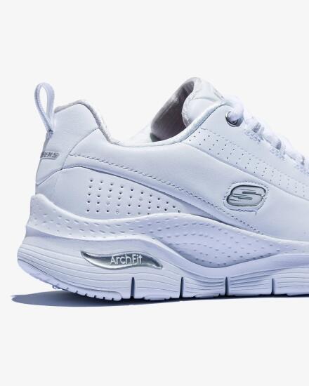 Skechers ARCH FIT - CITI DRIVE BEYAZ Kadın Günlük Ayakkabı - 10