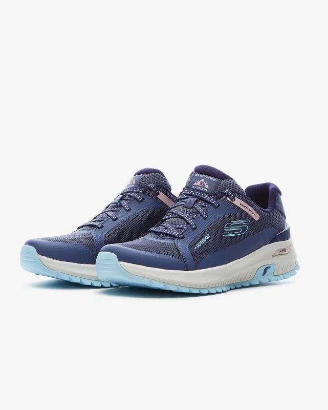 Skechers Arch Fit Discover Gri Kadın Outdoor Ayakkabı - 5