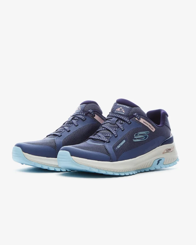 Skechers Arch Fit Discover Gri Kadın Outdoor Ayakkabı - 5