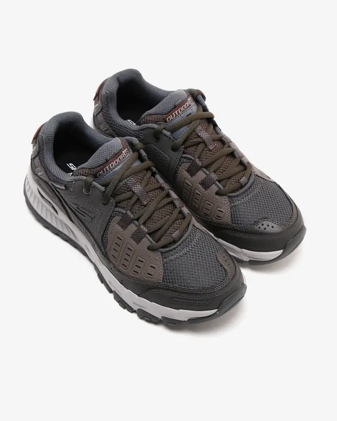 Skechers Arch Fit Escape Plan Gri Erkek Outdoor Ayakkabı - 7