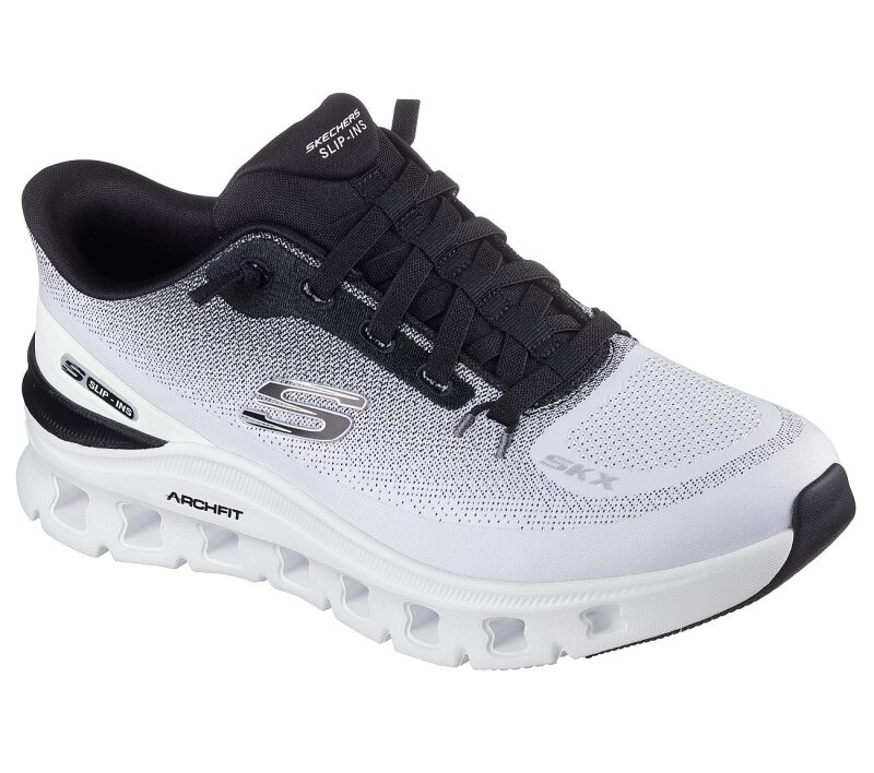 Skechers Arch Fit Glide-Step Peo Beyaz Erkek Günlük Ayakkabı - 5
