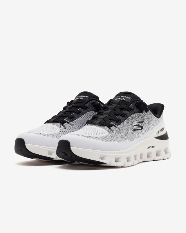 Skechers Arch Fit Glide-Step Peo Beyaz Erkek Günlük Ayakkabı - 4