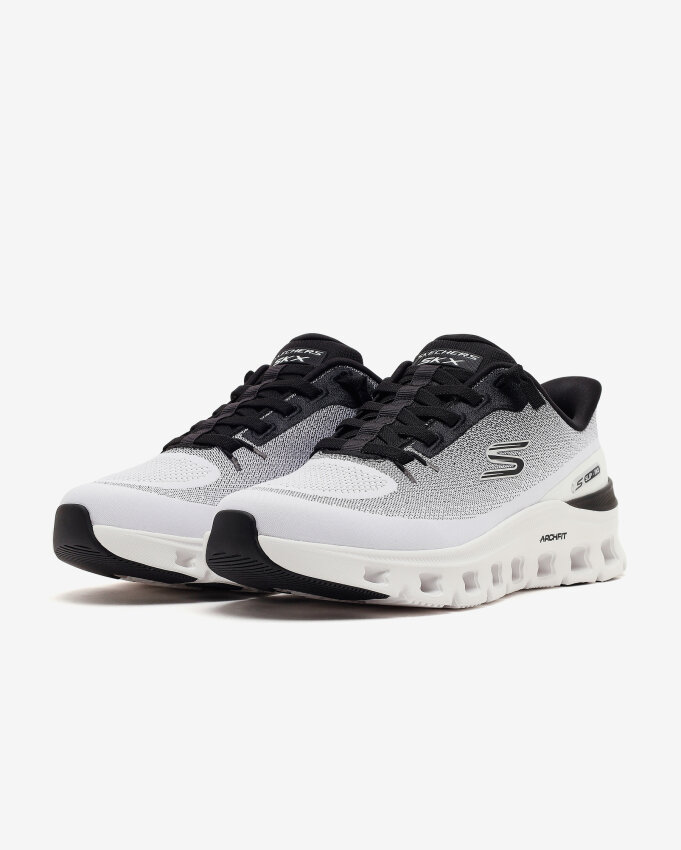 Skechers Arch Fit Glide-Step Peo Beyaz Erkek Günlük Ayakkabı - 4