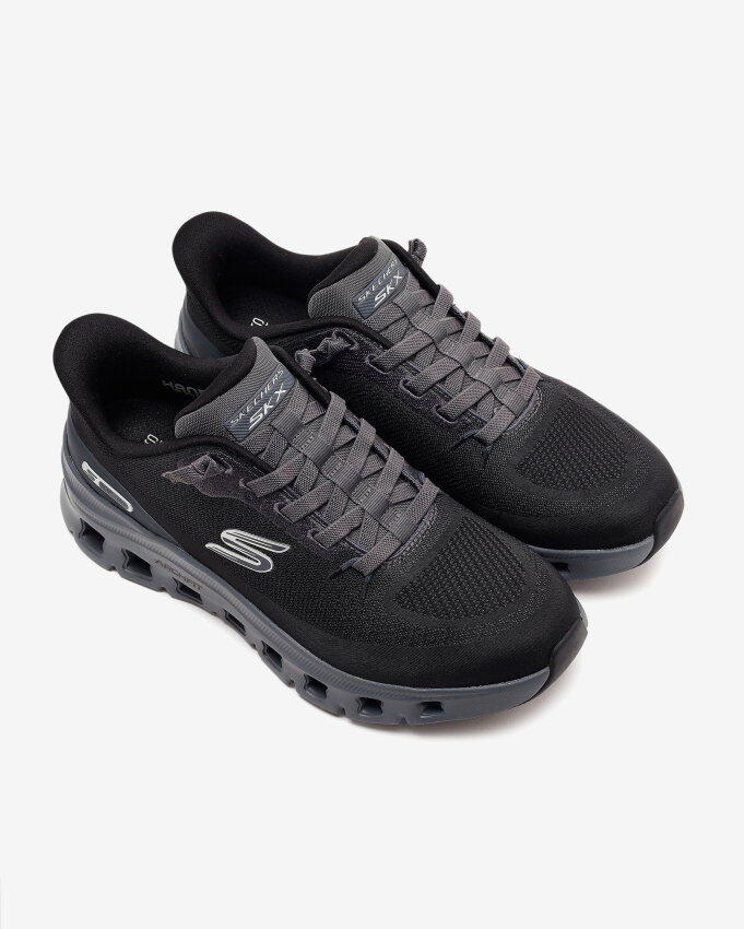 Skechers Arch Fit Glide-Step Peo Siyah Erkek Günlük Ayakkabı - 5