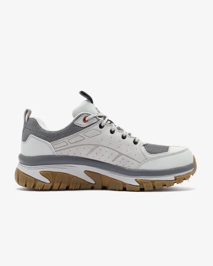 Skechers Arch Fit Road Walker Gri Erkek Outdoor Ayakkabı - 2