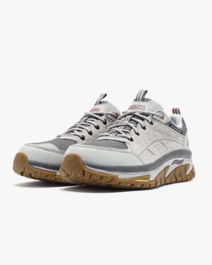 Skechers Arch Fit Road Walker Gri Erkek Outdoor Ayakkabı - 3