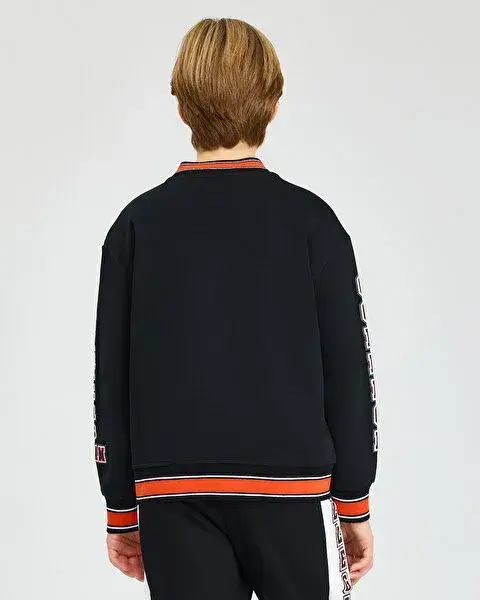 Skechers B 2XI-Lock Bomber Siyah Çocuk Mont - 5