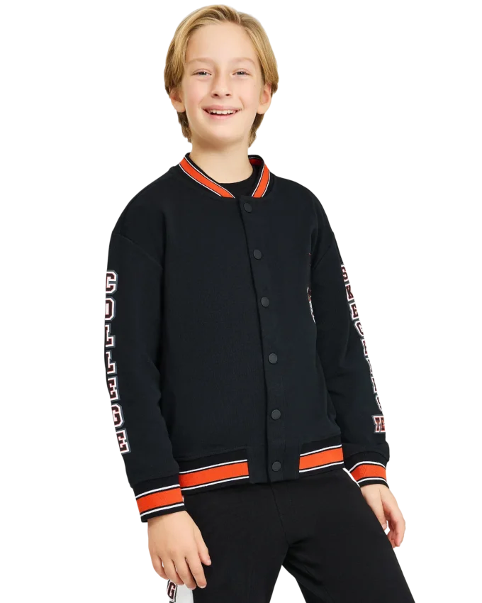 Skechers B 2XI-Lock Bomber Siyah Çocuk Mont - 1