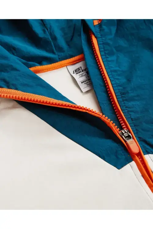 Skechers 2XI-Lock Half Zip Sweatshirt Beyaz Çocuk Sweatshirt - 3